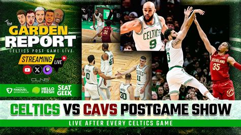 cavs vs celtics live|LIVE: Celtics vs Cavs Game 2 Postgame Show .